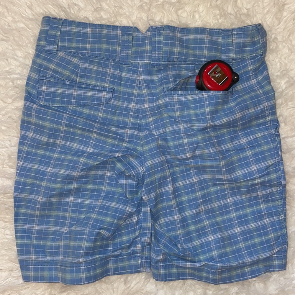 The North Face 10” V-Back Plaid Shorts, Size 6 - Picture 8 of 16